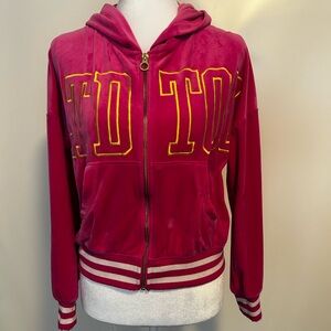 Vintage Limited Too‎ Velour Zip Up Jacket